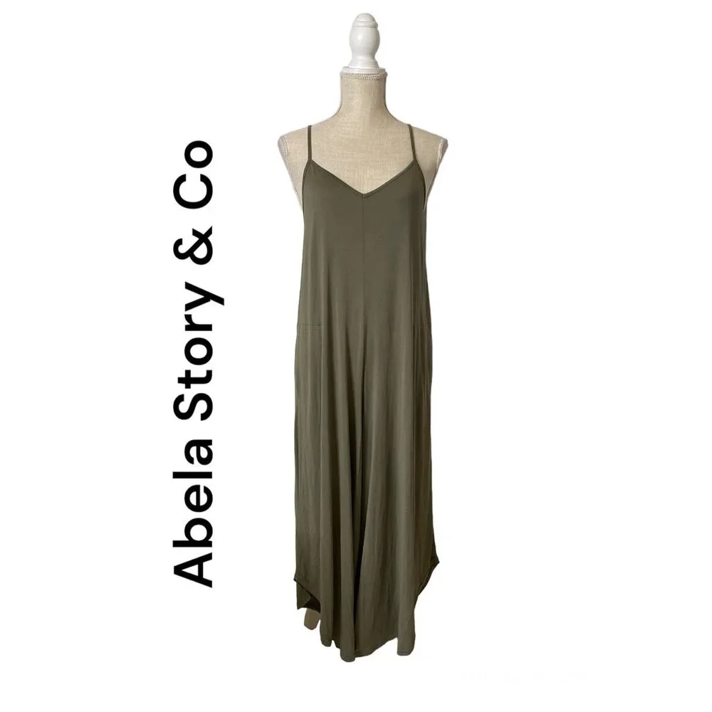 Abela Story & Co Everyday Dream Wide Leg Jumpsuit - Picture 1 of 8